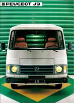 Folder Peugeot J9 1984, Ophalen of Verzenden, Gelezen, Peugeot