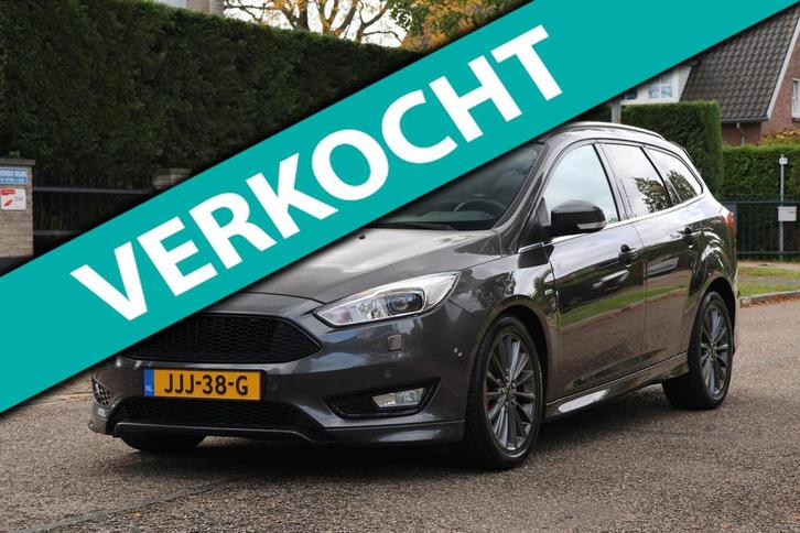 Ford Focus Wagon 1.0 ST-Line | NAVI | CLIMA | CRUISE | XENON, Auto's, Ford, Bedrijf, Te koop, Focus, ABS, Achteruitrijcamera, Airbags