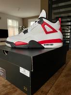 Nike Air Jordan 4 - Red Cement - Maat 43, Kleding | Heren, Schoenen, Nike Jordan, Wit, Ophalen of Verzenden, Sneakers of Gympen