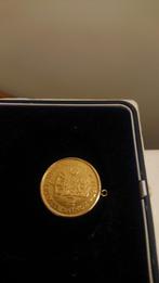 prachtige 10 gulden 1911 gouden tientje hanger, Postzegels en Munten, Munten | Nederland, Goud, Koningin Wilhelmina, Ophalen of Verzenden