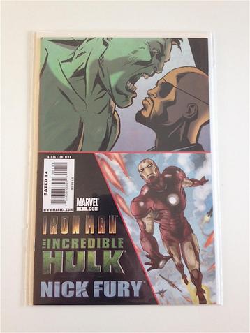 Iron Man/Incredible Hulk/Nick Fury (Marvel US Comics 2008) beschikbaar voor biedingen