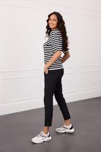 Studio anneloes startup broek L zwart travelstof, Kleding | Dames, Broeken en Pantalons, Zwart, Maat 42/44 (L), Ophalen of Verzenden