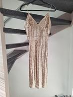 Gouden pailletten jurk - Maat 42, Kleding | Dames, Jurken, Geel, Maat 42/44 (L), Ophalen of Verzenden, Zo goed als nieuw