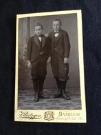 CDV, Broertjes, J. Pörtzgen, Haarlem, Carte de Visite, Gebruikt, Foto, Ophalen of Verzenden, Voor 1940