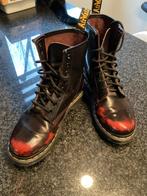 Dr. Martens, maat 38, rood gevlamd, Kleding | Dames, Schoenen, Lage of Enkellaarzen, Ophalen of Verzenden, Dr. Martens, Gedragen