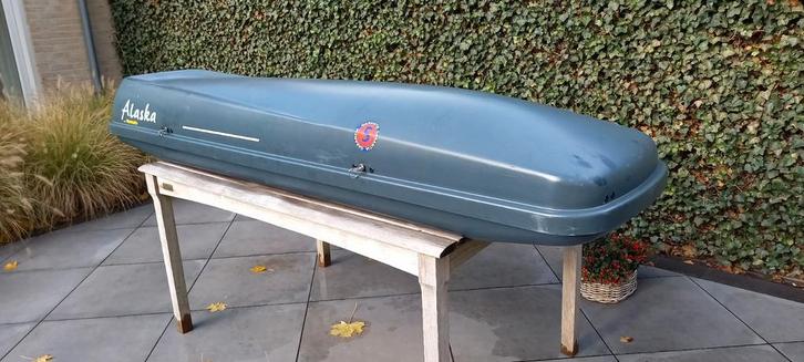 Norauto Alaska/Hapro dakkoffer 320L, Auto diversen, Dakkoffers, Gebruikt, Ophalen