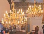 2 MEGA grote antieke koperen kroonluchters, Ophalen, Elles exclusives, Ellesmusic@hotmail.com, Hoeksehofstraat 8