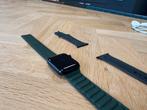 Apple watch SE met bandjes, Gebruikt, Hartslag, Zwart, IOS