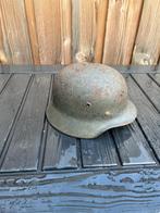 Wehrmacht M35 sd helm Duits, Verzamelen, Ophalen of Verzenden, Duitsland, Helm of Baret