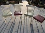 4 vintage keukenstoelen, Huis en Inrichting, Stoelen, Ophalen, Gebruikt, Overige kleuren, Vintage