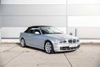 BMW 320i Cabrio 1e eig 1948/Aut/Sportstoel/M stuur/Garantie, Auto's, BMW, Achterwielaandrijving, Zwart, Cabriolet, 4 stoelen