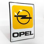 emaille Opel logo bord Kadett C B Manta Omega Rekord Corsa, Verzamelen, Merken en Reclamevoorwerpen, Nieuw, Reclamebord, Ophalen of Verzenden