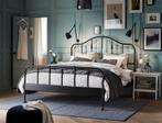 Ikea bed zwart, Huis en Inrichting, Slaapkamer | Bedden, Ophalen, Zwart, Tweepersoons, Zo goed als nieuw