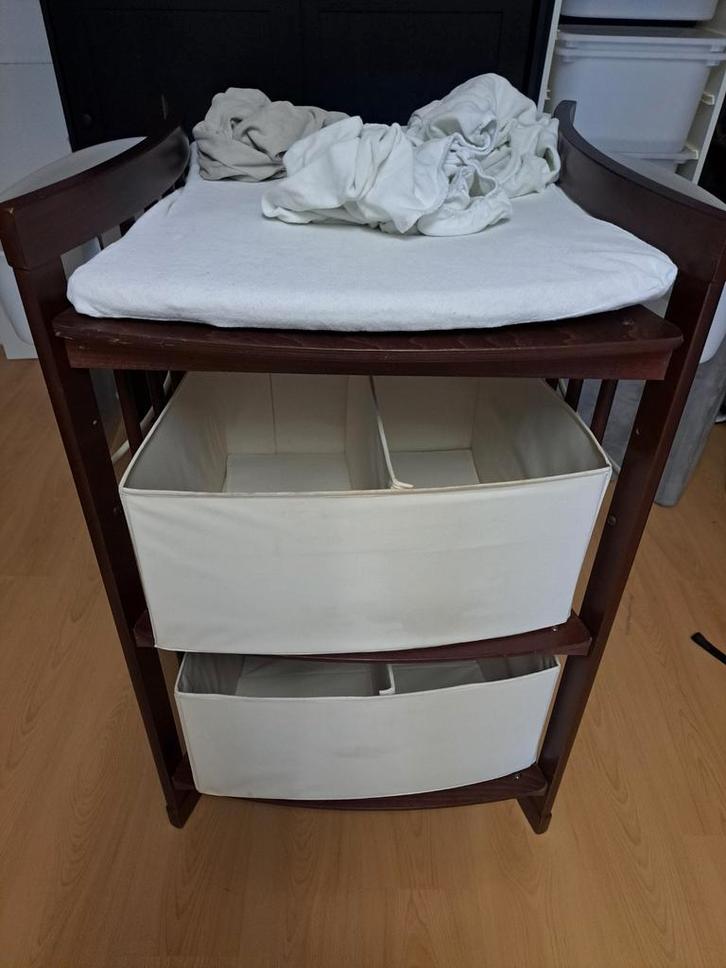 Stokke Commode / bureau met opbergmanden, Huis en Inrichting, Kasten | Schoenenkasten, Gebruikt, Ophalen of Verzenden