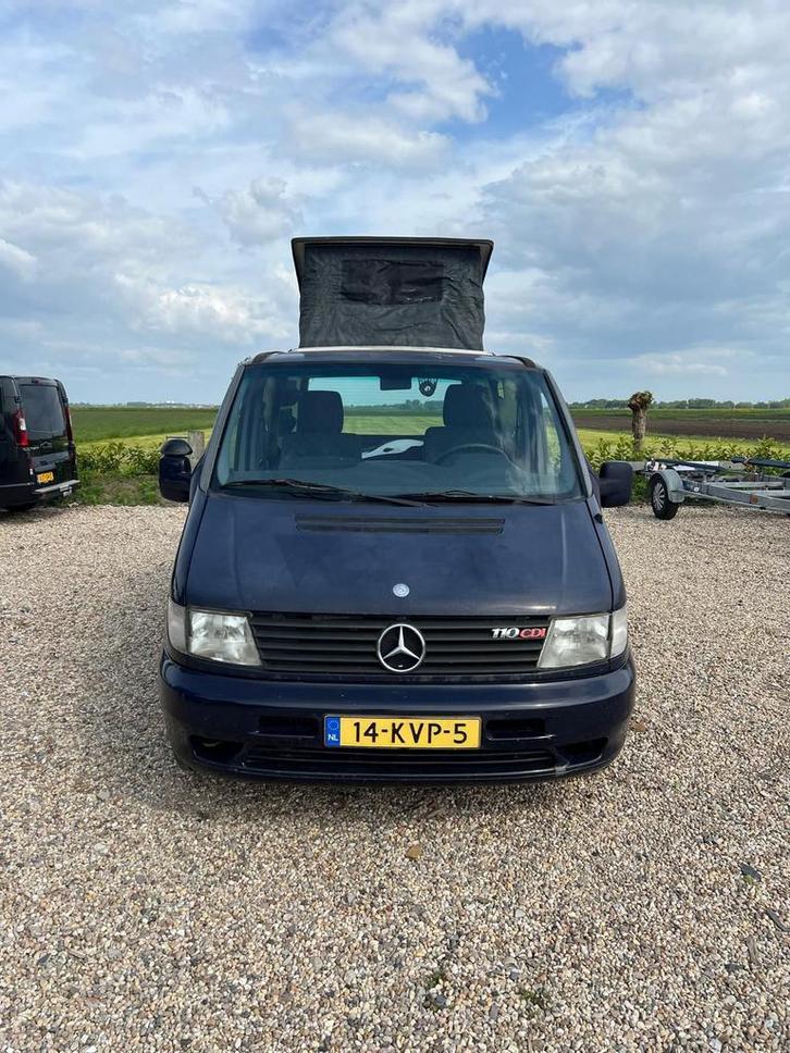 Mercedes-Benz Vito 2.2 112 CDI 2001 Blauw, Auto's, Mercedes-Benz, Particulier, Vito, ABS, Airbags, Alarm, Centrale vergrendeling