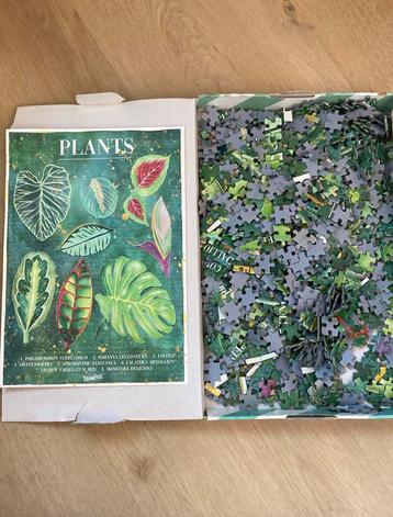 Uitdagende legpuzzel Bloompost plants 1000 stukjes beschikbaar voor biedingen