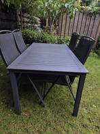 Hartman tuintafel, Ophalen, 4 zitplaatsen, Aluminium, Zo goed als nieuw