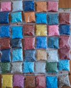 Partij met glas kralen in verschillende kleuren 2-3 mm, Hobby en Vrije tijd, Kralen en Sieraden maken, Nieuw, Kraal, Verzenden