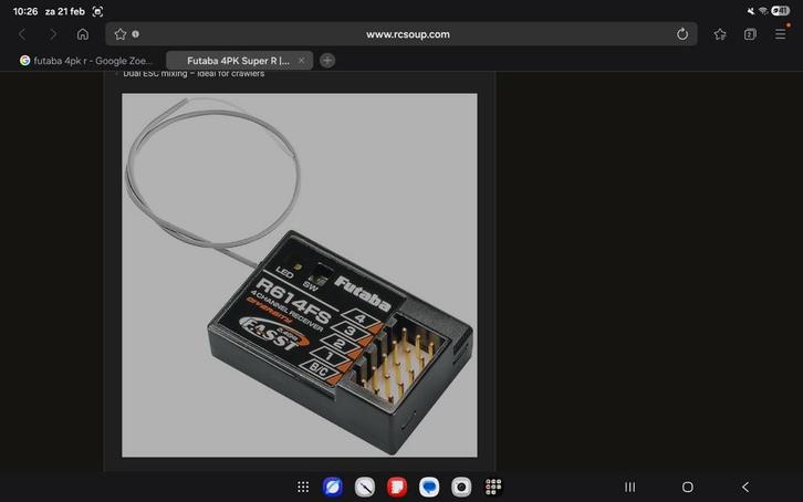 Futaba R614FS Ontvanger - GEZOCHT, Hobby en Vrije tijd, Modelbouw | Auto's en Voertuigen, Gebruikt, Auto, Groter dan 1:32, Ophalen of Verzenden