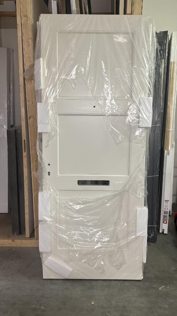 Compleet afgelakte kant en klare voordeur, Doe-het-zelf en Verbouw, Deuren en Horren, Nieuw, Buitendeur, 215 cm of meer, 80 tot 100 cm