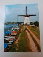 Oude ansichtkaart Alblasserdam - Molen, Verzamelen, Ansichtkaarten | Nederland, Ophalen of Verzenden