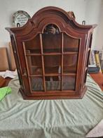 Klassiek vitrinekastje h, Huis en Inrichting, Kasten | Vitrinekasten, Onbekend, Baumann, Onbekend, Minder dan 100 cm