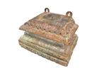 Houten wandkandelaar wandconsole massief hout, Huis en Inrichting, Woonaccessoires | Wandplanken en Boekenplanken, ?, Zo goed als nieuw