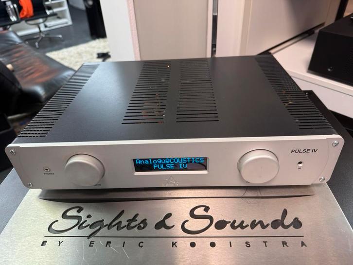 Leema Pulse 4 versterker met digitale ingangen, Audio, Tv en Foto, Versterkers en Receivers, Gebruikt, 60 tot 120 watt, Overige merken