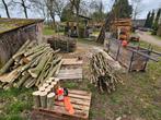 Blokken essenhout, Tuin en Terras, Haardhout, Ophalen of Verzenden, Blokken