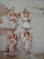 Brocante kerst hangertjes hout, Antiek en Kunst, Curiosa en Brocante, Ophalen of Verzenden
