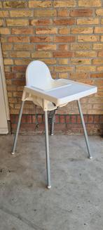 Ikea kinderstoel Antilop met tafelblad, Kinderen en Baby's, Kinderstoelen, Ophalen, Zo goed als nieuw, Inklapstoel, Gordel(s)
