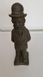 zwaar oud beeld abraham, Antiek en Kunst, Kunst | Beelden en Houtsnijwerken, Ophalen of Verzenden