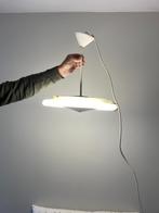 Retro hanglamp met ronde TL buis, Huis en Inrichting, Lampen | Hanglampen, Ophalen, Gebruikt, Retro, Minder dan 50 cm