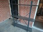 Stijlvolle wandrek met 3 planken stellingkast, Ophalen, Gebruikt