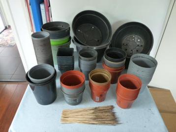 veel Kweekpotten kweek pot potten bloem bloempotten  125 st. beschikbaar voor biedingen