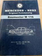 Mercedes-Benz Original-Teilekatalog W116, Auto diversen, Handleidingen en Instructieboekjes, Ophalen of Verzenden