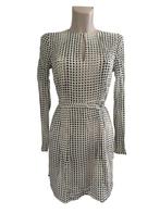 Reiss jurk S, Zwart, Ophalen of Verzenden, Zo goed als nieuw, Maat 36 (S)