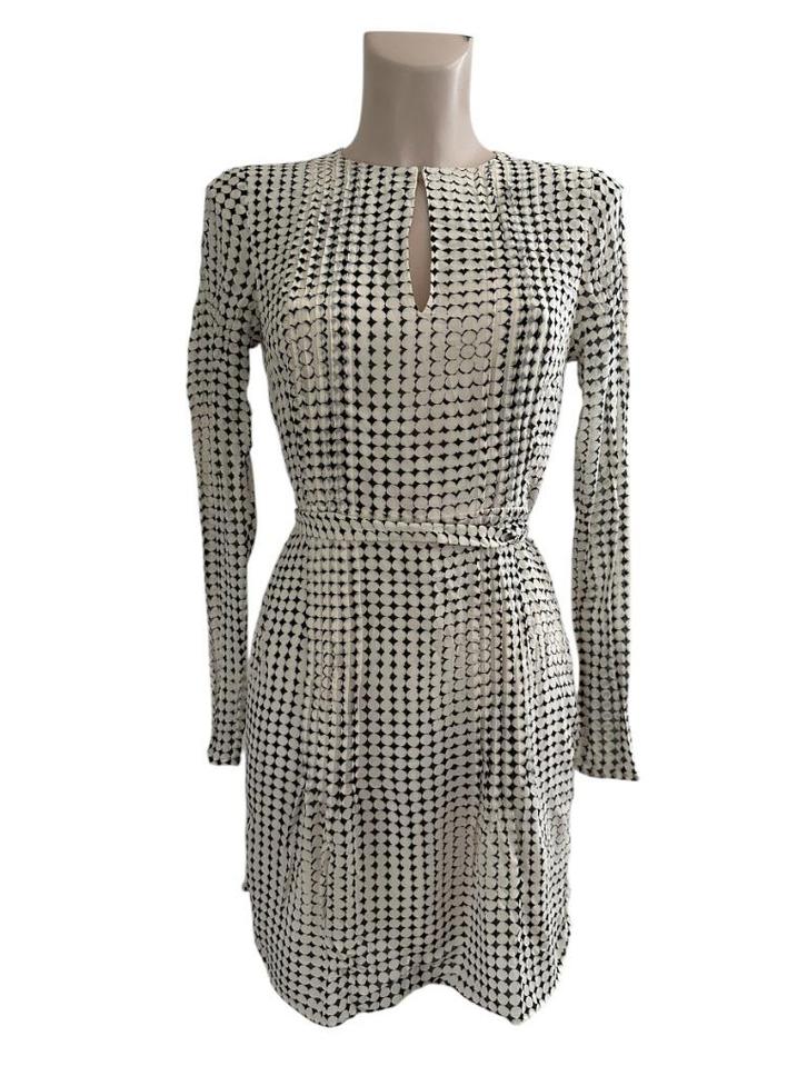 Reiss jurk S, Kleding | Dames, Jurken, Zo goed als nieuw, Maat 36 (S), Zwart, Onder de knie, Ophalen of Verzenden