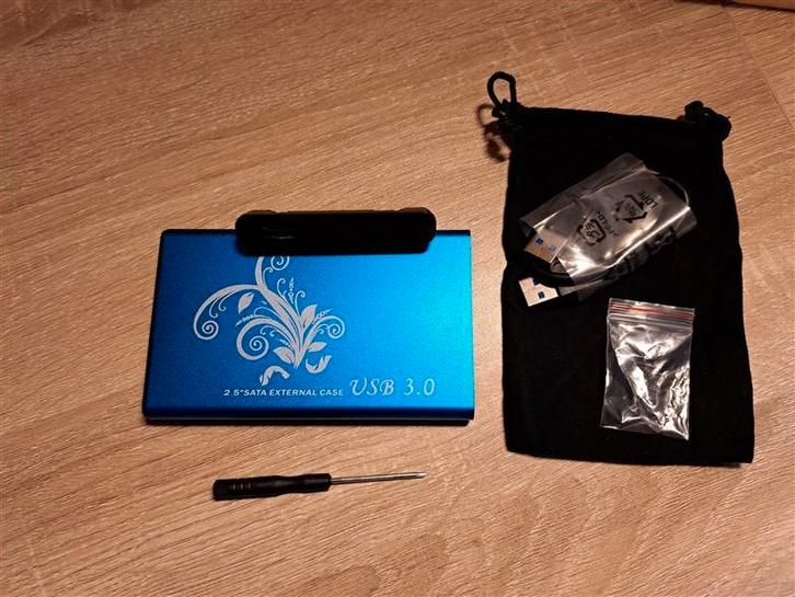 HDD 1000GB incl. usb kabel, Computers en Software, Harde schijven, Refurbished, Desktop, Extern, HDD, USB, Ophalen of Verzenden