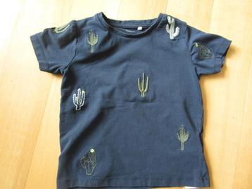 Name it - stoer shirt met cactus print maat 86 beschikbaar voor biedingen