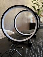 2 LED Tafellamp - Cirkel - 30cm diameter - 3 licht standen, Huis en Inrichting, Lampen | Tafellampen, Ophalen of Verzenden, Zo goed als nieuw