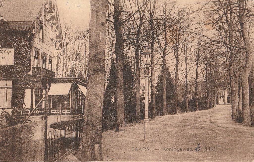 Baarn - 832 - twa : Koningsweg, Verzenden, Voor 1920, Utrecht