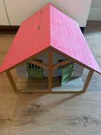 Houten stal geschikt voor Schleich paardjes, Ophalen, Gebruikt, Toebehoren