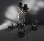Zeldzame karaf drie glaasjes Maastricht W.J. Rozendaal 1931, Antiek en Kunst, Antiek | Glas en Kristal, Ophalen of Verzenden