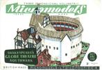 Bouwplaat Micromodels Shakespeare Theatre, Hobby en Vrije tijd, Ophalen of Verzenden, Nieuw, 1:50 of kleiner, Diorama
