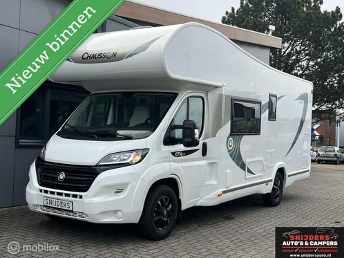 Chausson C714 GA vip 6 persoons, Caravans en Kamperen, Campers, Bedrijf, Chausson, Diesel, 7 tot 8 meter