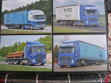 Fotoboeken van vrachtwagens, vele transporteurs en regio's