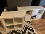 Kallax Ikea 2 kasten wit, Huis en Inrichting, Ophalen, Gebruikt