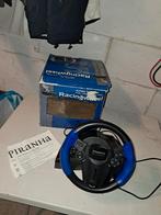 Ps1 / ps2 Racestuur, piranha ongetest, Spelcomputers en Games, 1 speler, Ophalen of Verzenden, Racen en Vliegen, Vanaf 3 jaar