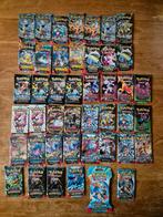 44 pakketjes Pokémon kaarten plus wat losse kaarten orgineel, Verzamelen, Speelkaarten, Jokers en Kwartetten, Ophalen of Verzenden